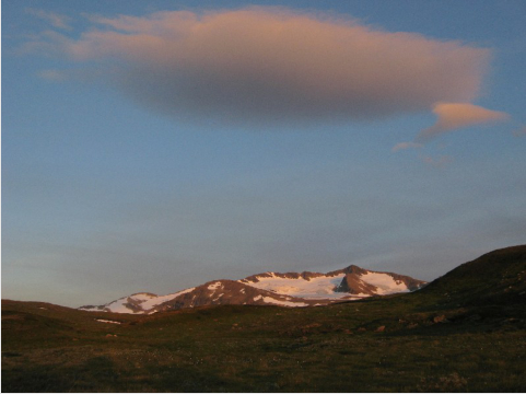 Ein Zauber liegt am nchsten Morgen in der Landschaft