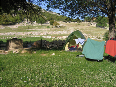 Schner Zeltplatz mit Zisterne zwischen Sarıbelen und Gkeren