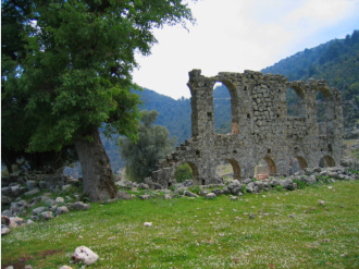 Alakilise, eine byzantinische Pilgerstädte des 4. Jhd n. Chr.