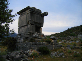 Säulengrab bei Sidyma