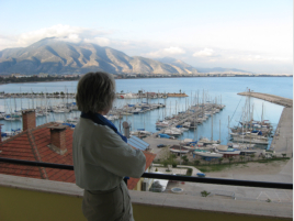 Blick auf den Yachhafen von Finike