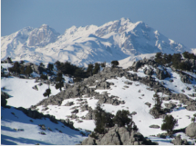 bei meiner ersten Tour Anfang April hatte es ziemlich viel Schnee, die Strae von imenova nach ukurca war aber schneefrei 