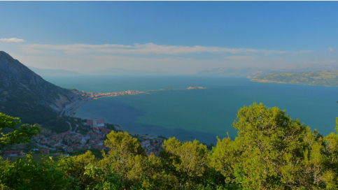 Blick von Akpınar nach Eğirdir