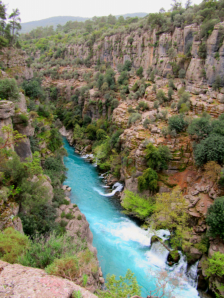 Kprl Canyon. Ein grandioser Auftakt der Tour auf der 1. Etappe