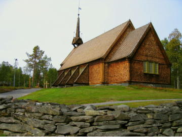 Stabkirche in Ammarnäs
