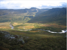 Aufstieg Richtung Saltfellstua